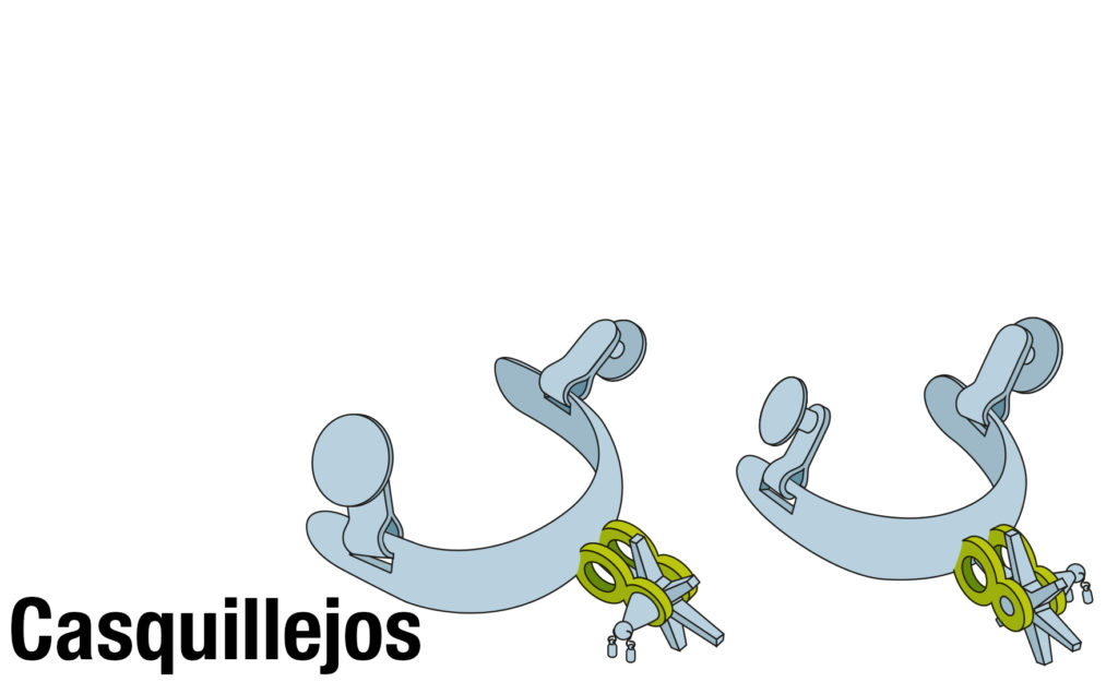 Partes de la espuela