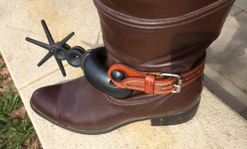 Espuelas en el empeine