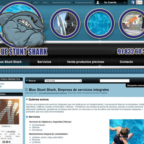 Blue Stunt Shark Blue Stunt Shark