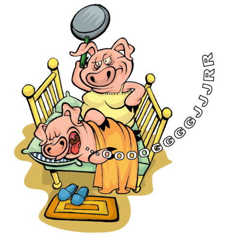 Cochon ronflements Cochon ronflements
