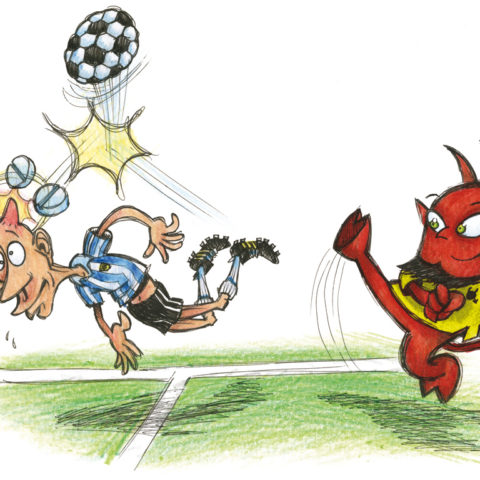 Demon football Demon football