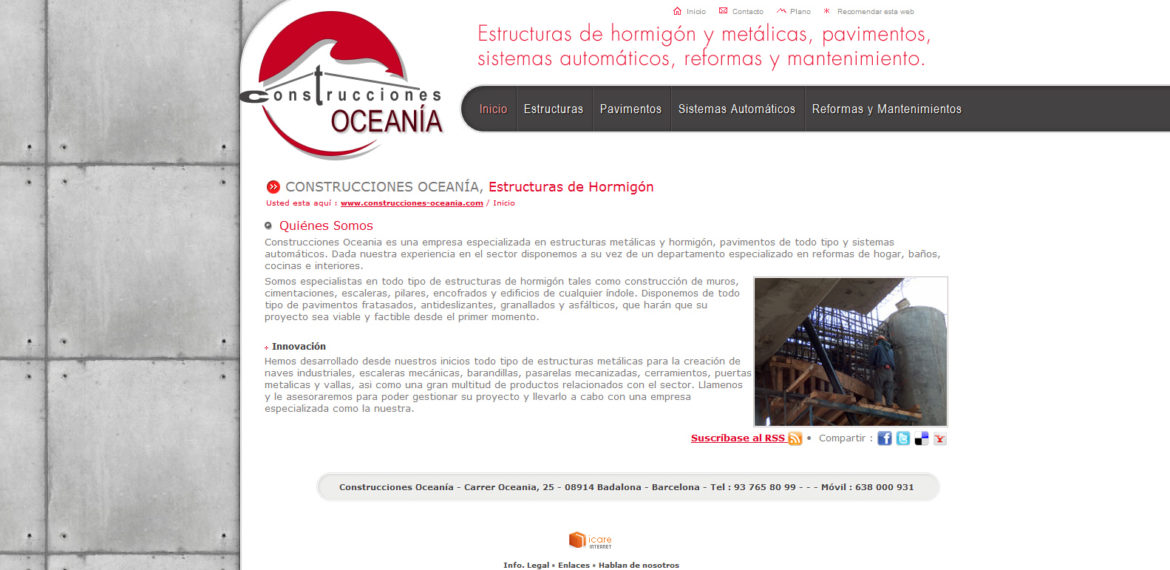 Construcciones Oceanía